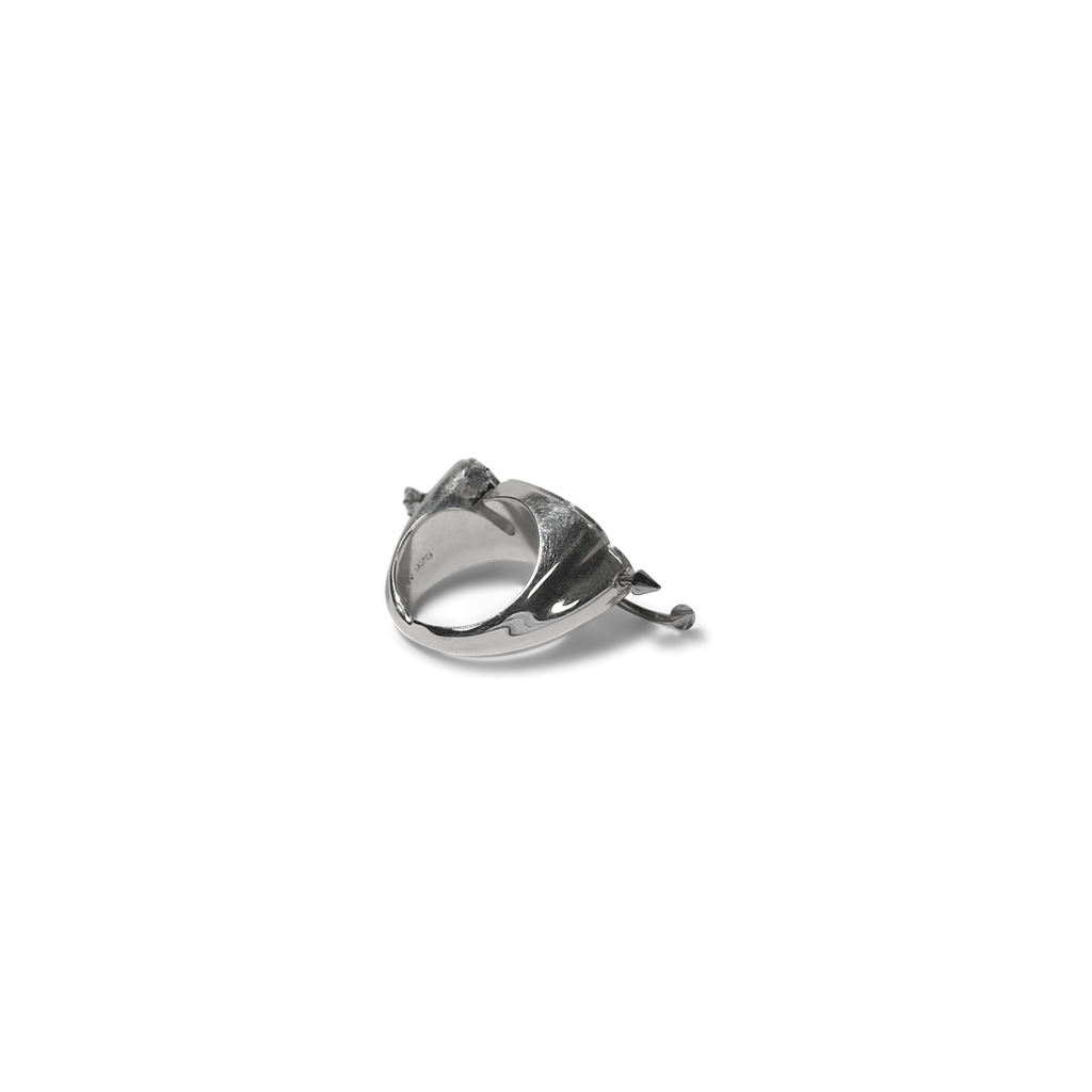 Pierced Signature Nameplate Ring image 3