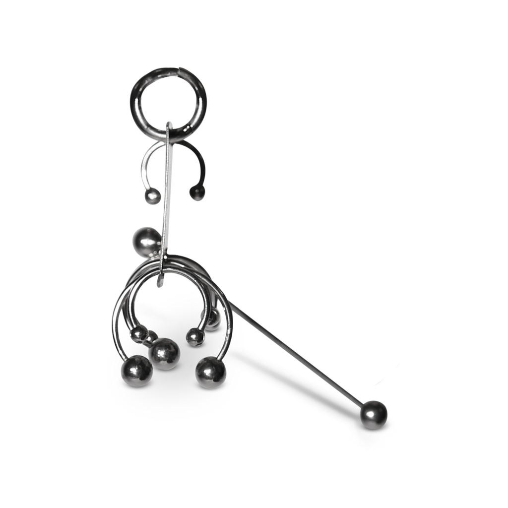 Pierced Tag Earring image 3