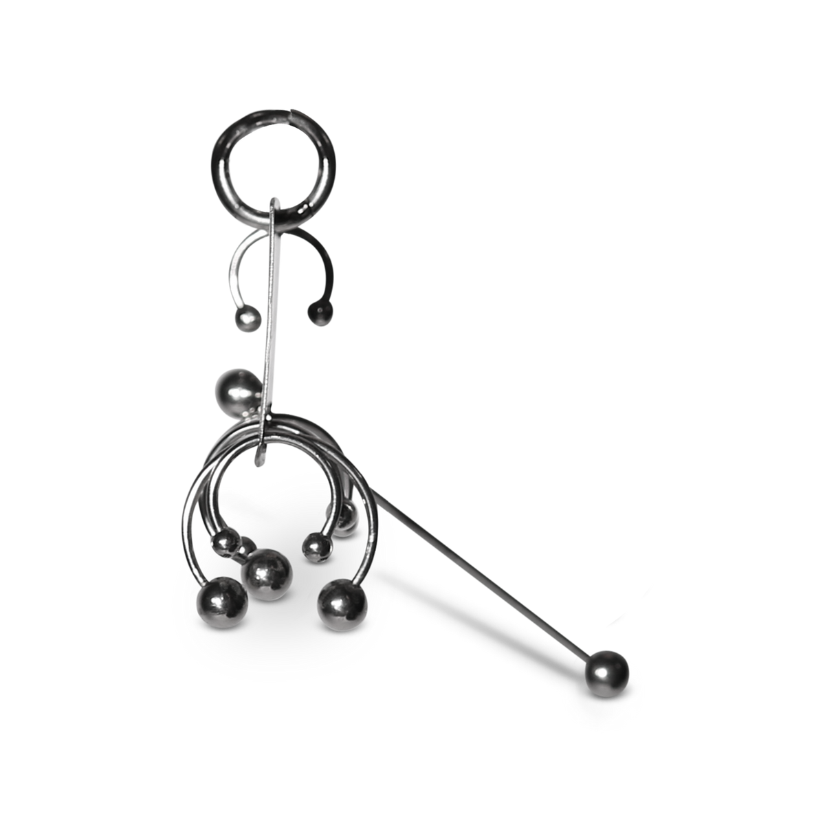 Pierced Tag Earring image 3