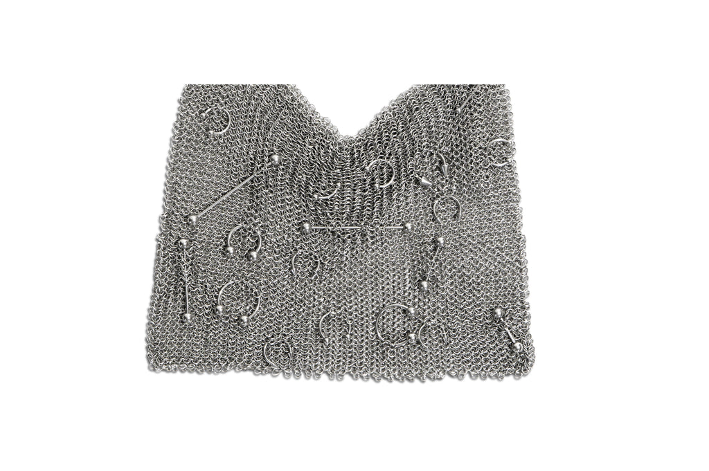 Aslan Pierced Chainmaille Bag