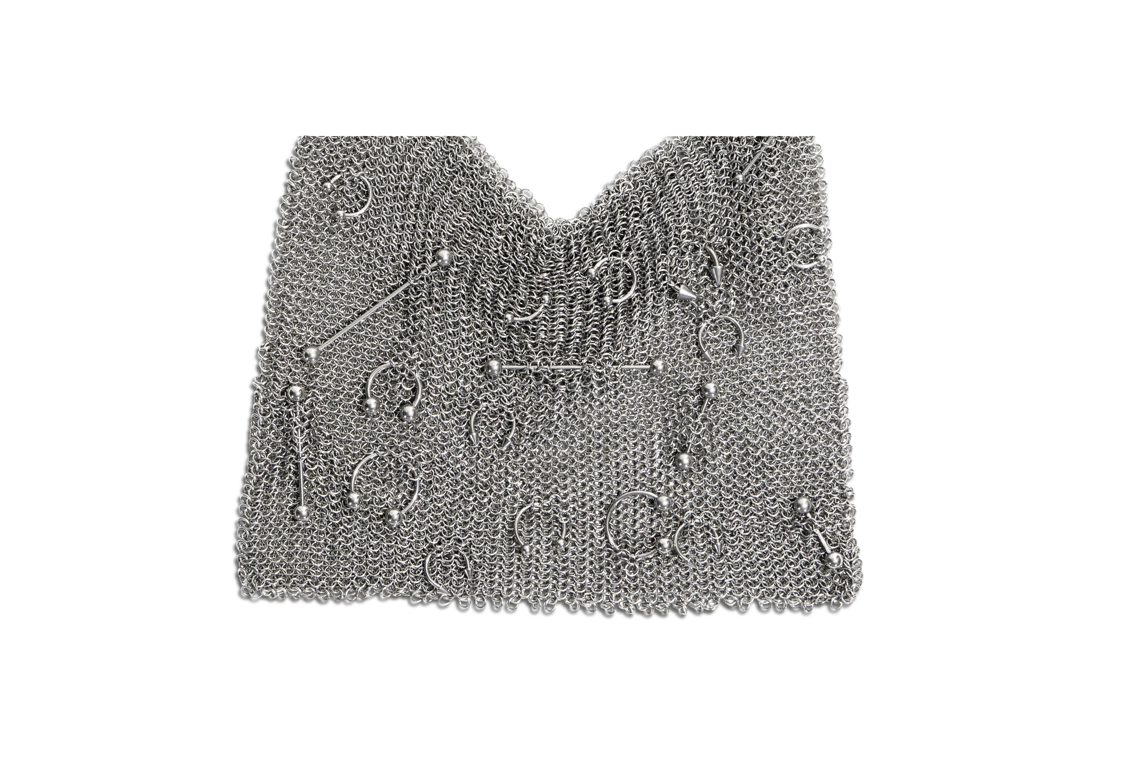 Aslan Pierced Chainmaille Bag