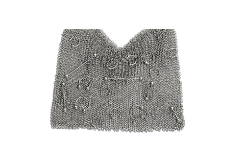 Aslan Pierced Chainmaille Bag