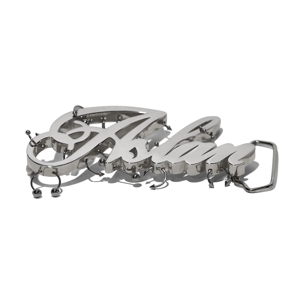 Signature Pierced Belt & Buckle Set image 2