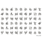 Pierced Bubble Letter Rings image 6