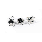Pierced Bubble Letter Rings image 0