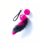 Ketamine Pink Pom Pom/Ketamine Pink Fox Tail/Non-Throwing Stars