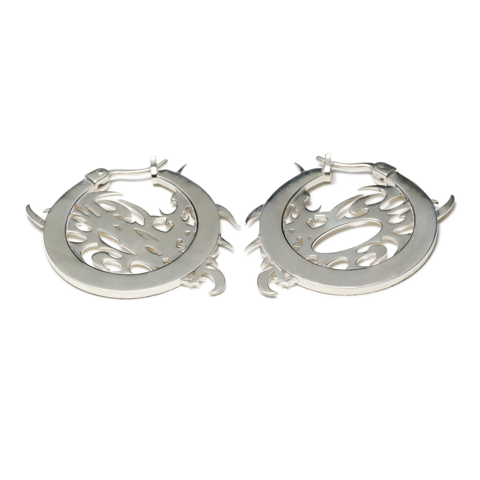 Scratcher Hoop Earring Set