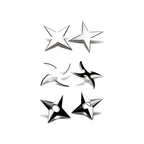Not Throwing Stars - Fidget Spinner Earring Set